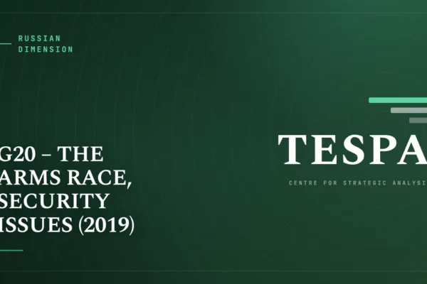 G20 – THE ARMS RACE, SECURITY ISSUES (2019)