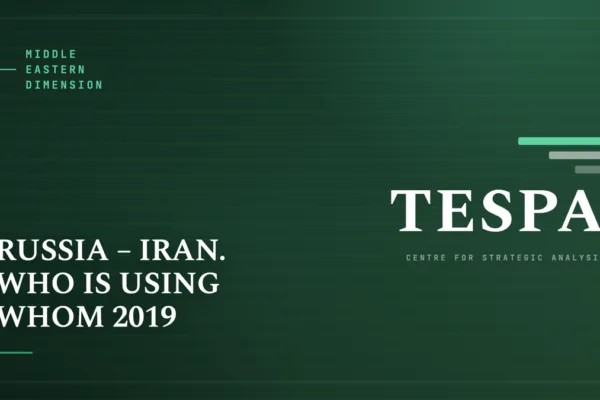 RUSSIA – IRAN. WHO IS USING WHOM  2019